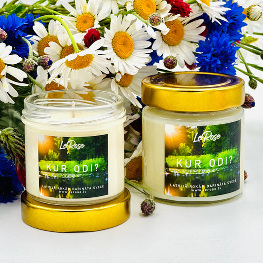 "Where are the mosquitoes?", a natural anti-mosquito candle