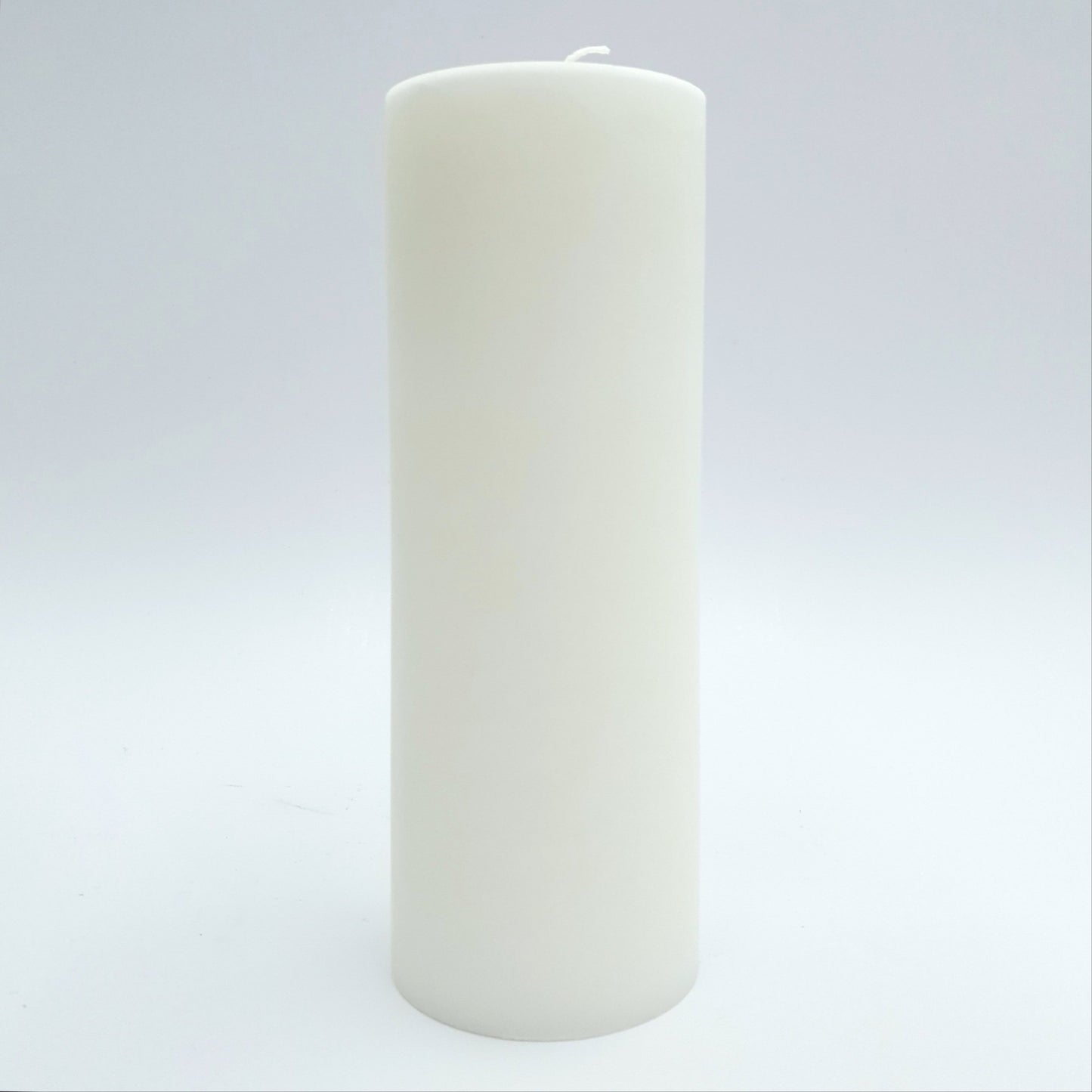 Stearīna mežģīņsvece, 7x20 cm, balta