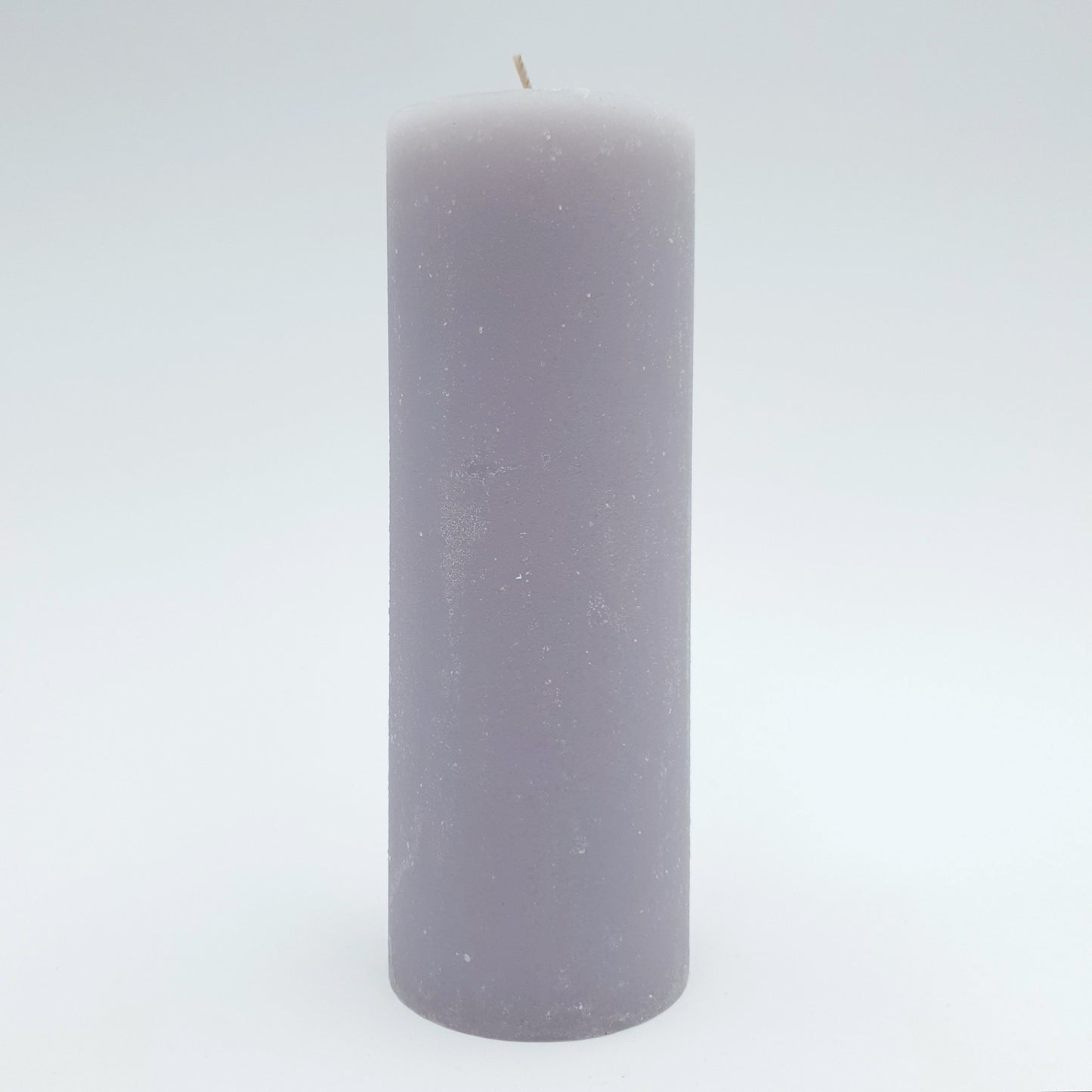 Candle cylinder ⌀ 7x20 cm, grey