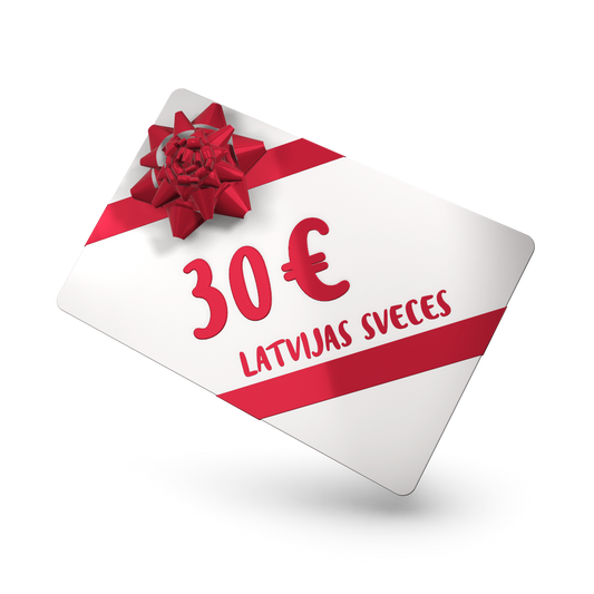 Gift card 30 €