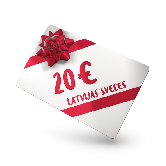 Gift card 20 €