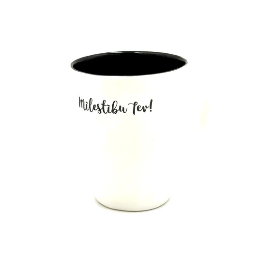 Ceramic mug, "Love for you", white