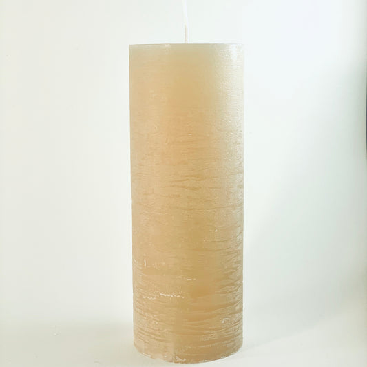Свеча-цилиндр ⌀ 6х15,5 см, лен.