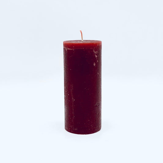 Свеча цилиндр ⌀ 6x14 см, красная